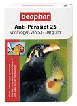 Beaphar Anti-Parasiet 25 vogels van 50-300 gr