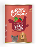 Edgard & Cooper hondenvoer Senior kip en zalm 400 gr