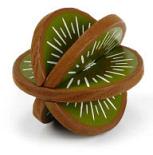 Beeztees houten knaagdierspeeltje kiwi