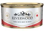 Riverwood kattenvoer Tuna with Beef in Jelly 85 gr