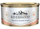 Riverwood kattenvoer Tuna with Salmon in Jelly 85 gr