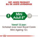 Royal Canin hondenvoer Mini Adult 8+ 2 kg