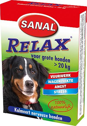 Sanal Relax grote hond > 20 kg 15 tabletten