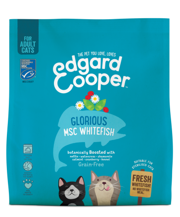 Edgard & Cooper kattenvoer Adult MSC witvis 1,75 kg