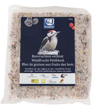 Bosvruchten vetblok 350 gr