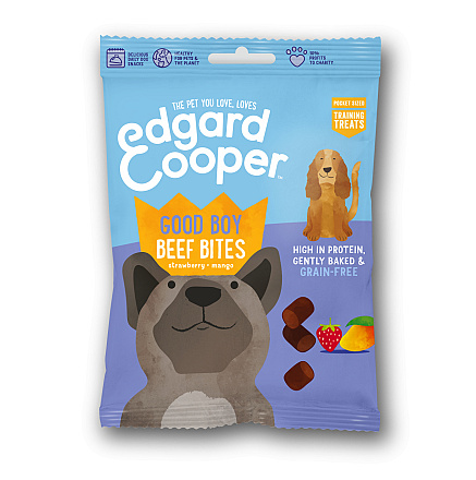 Edgard & Cooper graanvrije bites rund <br>50 gr
