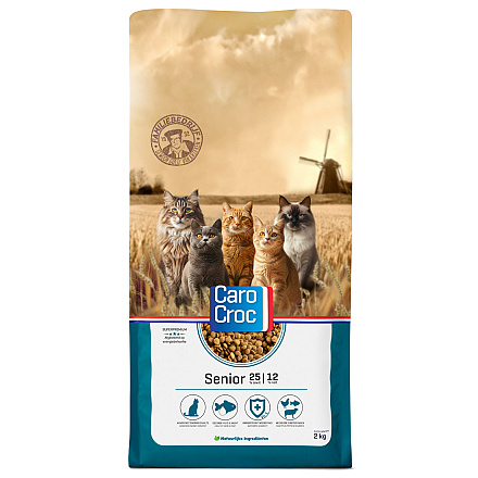 CaroCroc Kattenvoer Senior 2 kg