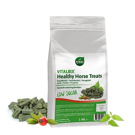 Vitalbix Healthy Horse Treats Brandnetel 1 kg